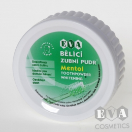 Eva belici zubni pudr Mentol - 30 g